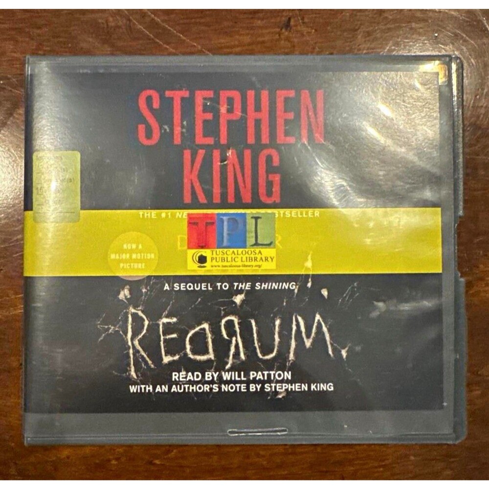 Stephen King Doctor Sleep Unabridged Audiobook CD, Narrated by Will Patton